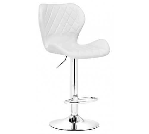 Барный стул Porch chrome / white