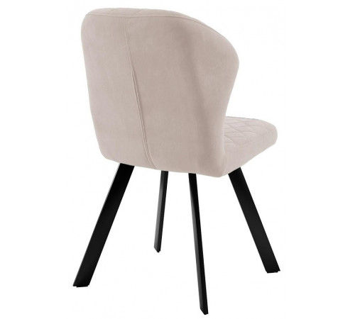 Стул DikLine 339 поворотный B03 BEIGE, ножки черные