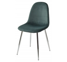 Стул PESCARA UF910-14 DARK GREEN, велюр