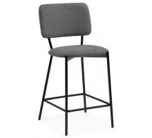 Полубарный стул Reparo bar dark gray / black