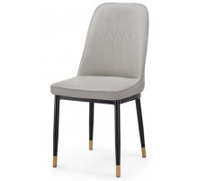 Стул Flor light gray / black