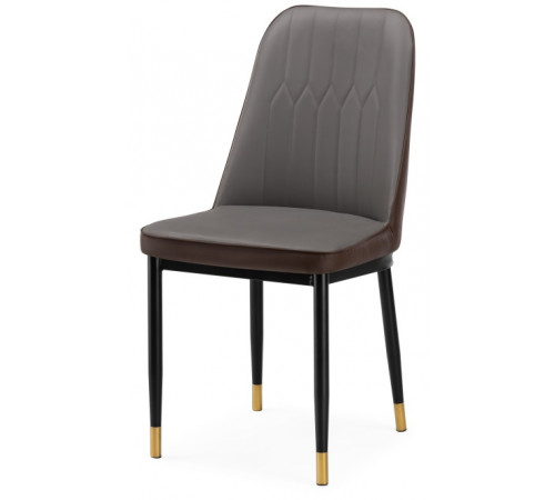 Стул Flor gray / brown / black