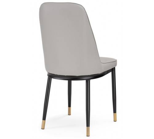 Стул Flor light gray / black