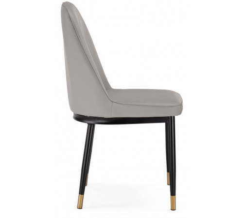 Стул Flor light gray / black