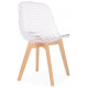Стул Vart clear / wood