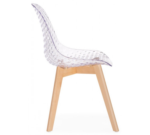 Стул Vart clear / wood