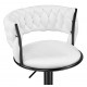 Барный стул Lotus white / black
