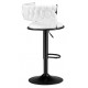 Барный стул Lotus white / black