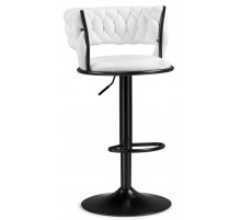 Барный стул Lotus white / black