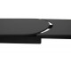 Стол DESIO 180 PURE BLACK SOLID CERAMIC Черный мрамор матовый, керамика/Черный каркас, ®DISAUR