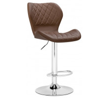Барный стул Porch brown / chrome