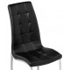 Стул DC2-092-2 black / chrome