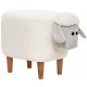 Пуф Leset Lamb COMBI (мех к-2 цвет №51/мех 39 цвет №273)