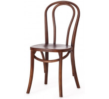 Стул THONET CLASSIC CHAIR (mod.СB2345) дерево вяз, 43*49*88.5, Темный Орех (№5)