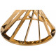 Стол Twist gold/black