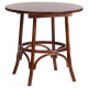 Стол THONET (mod.T9152) дерево вяз, 80х75 см, Темный Орех (№5)