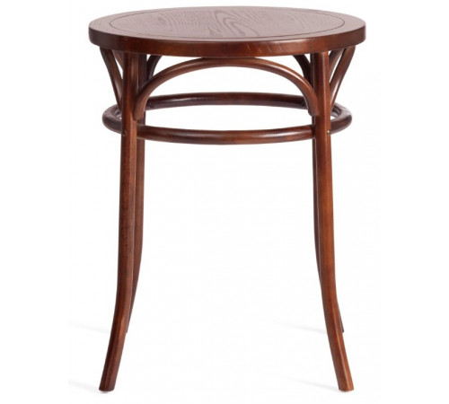 Стол THONET (mod.T9151) дерево вяз, 60х75 см, Темный Орех (№5)