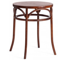 Стол THONET (mod.T9151) дерево вяз, 60х75 см, Темный Орех (№5)