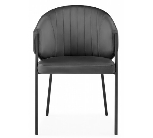 Стул Kortni dark grey / black