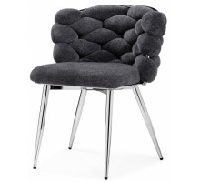 Стул Rendi Rendi gray-blue / chrome
