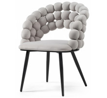 Стул Ball gray / black