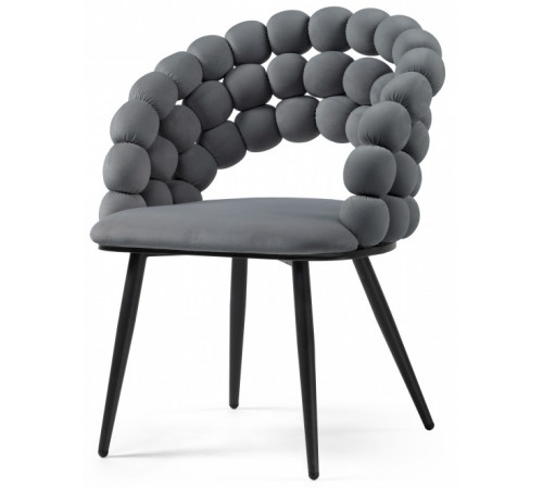 Стул Ball dark gray / black