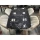 Обеденная группа SFU120/239 B22 Grey, черный каркас