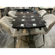 Обеденная группа SFU120/239 B22 Grey, черный каркас