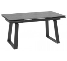 Стол Барон 160(220)x90, Камень Антрацит Compakt cer/черный