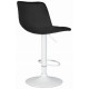 Стул барный DOBRIN TAILOR WHITE черный велюр (MJ9-101)