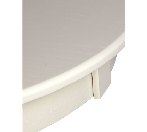 Стол не раздвижной Круглый-80 (слоновая кость)
