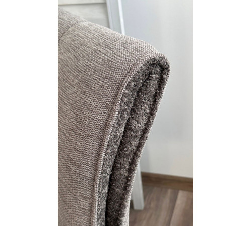 Стул PONCE 360 град. поворот. Brego-07 Серый, ткань/ XD841-16 Серый, букле/ Черный, ®DISAUR