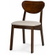 Стул Loid dirty oak / light beige
