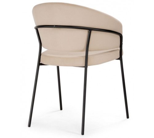 Стул Лео бежевый / черный
