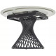 Стол BUENO 120 GLOSS GOLDEN JADE SOLID CERAMIC / BLACK, ®DISAUR