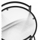 Cервировочный стол Kotani 50х79 black / clear