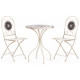 Комплект стол Romeo и 2 стула VICENZA butter white