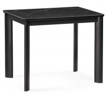 Стол Кина 90(130)х65х76 shakespeare black / черный