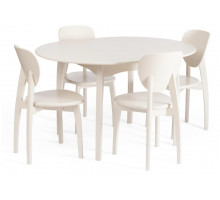 Обеденная группа DIAMANTE Ivory white