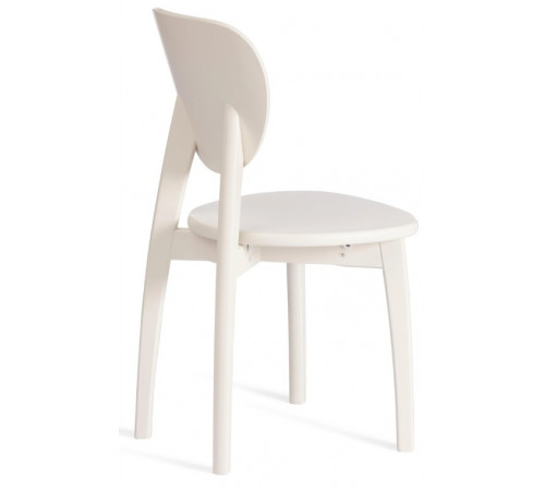 Стул Diamante/Диамант жесткое сидение бук, 42 х 42 х 85 см, ivory white