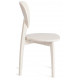 Стул Diamante/Диамант жесткое сидение бук, 42 х 42 х 85 см, ivory white