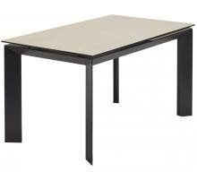 Стол CREMONA 180 TL-142, испанская керамика / черный каркас, ®DISAUR
