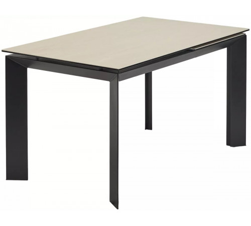 Стол CREMONA 180 TL-142, испанская керамика / черный каркас, ®DISAUR