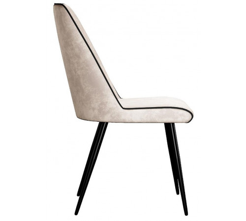 Стул DikLine 325 B03 BEIGE, ножки черные