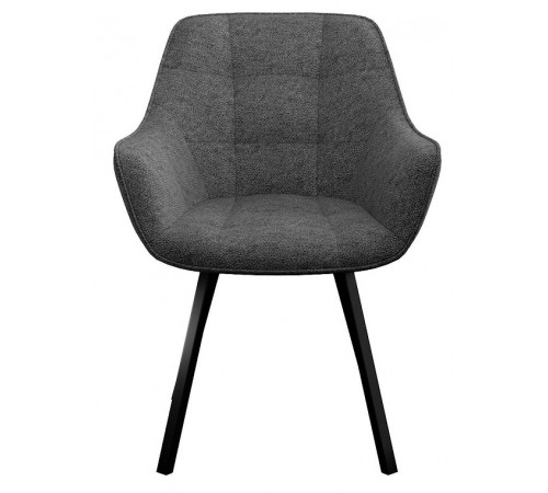 Стул DikLine 252 М поворотный, NS13 GRAPHITE, ножки черные