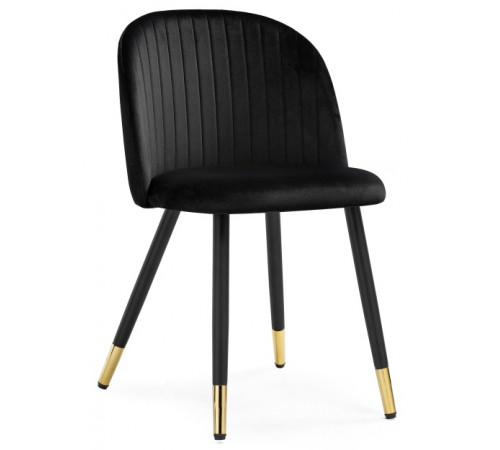 Обеденная группа Миано black / gold