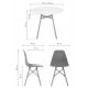 Обеденная группа Гуанора 90 white / wood