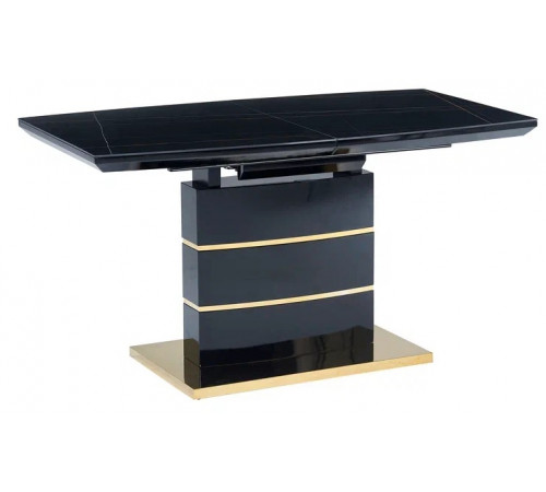 Стол DT281-140BK-CRMDF Черный керамика