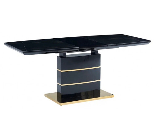 Стол DT281-140BK-CRMDF Черный керамика