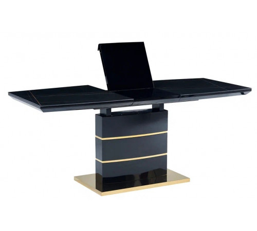 Стол DT281-140BK-CRMDF Черный керамика